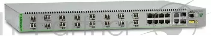Коммутатор Allied Telesis AT FS970M/16F8 LC 50 управляемый 19U 8x10/100BASE TX 2x10/100/1000BASE T/Mini GBIC SFP