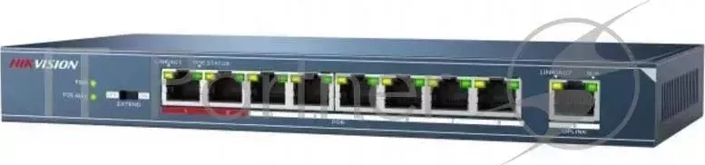 Коммутатор Hikvision DS 3E0109P E 8xRJ45 7xPOE