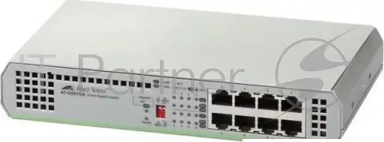 Коммутатор Allied Telesis AT GS910/8E 50 неуправляемый 8x10/100/1000BASE T