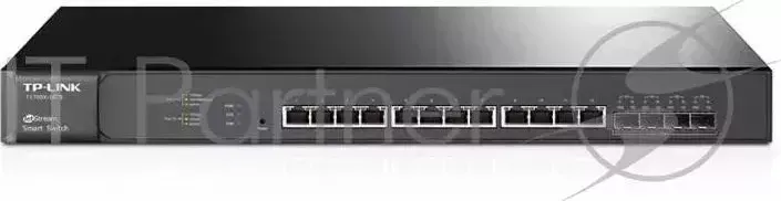 Коммутатор TP-LINK TP-Link SMB T1700X-16TS управляемый 19U 12x10/100/1000BASE-T 4x10GBASE-T/SFP+