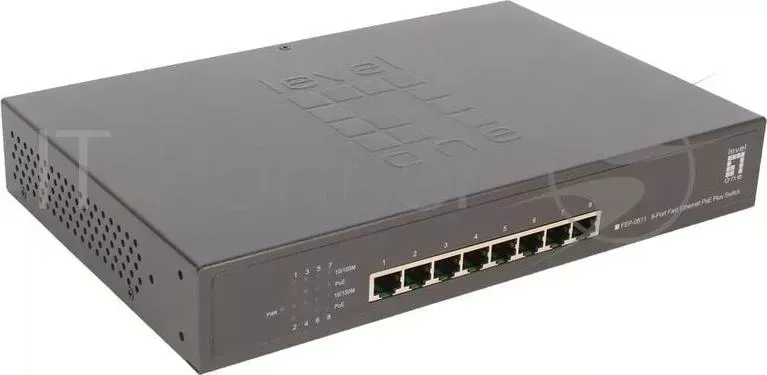 Коммутатор LevelOne FEP-0811 8-port PoE Fast Ethernet Switch