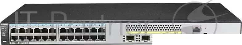 Коммутатор HUAWEI S5720S 28P SI AC 24 Ethernet 10/100/1000 ports,4 Gig SFP,AC 110/220V