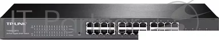 Коммутатор TP-LINK SMB T1600G-28TS управляемый настольный/19U 24x10/100/1000BASE-T