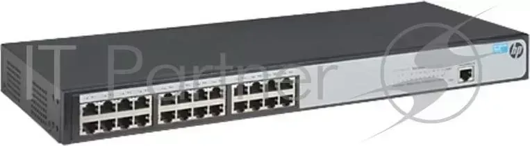 Коммутатор HPE 1620-24G JG913A управляемый 19U 24x10/100/1000BASE-T Hewlett-Packard Сетевое оборудование HP HP 1620 24G Switch Entry level Web managed, 24*10/100/1000, VLANs, QoS, IGMP snooping, Fanless design, 19"