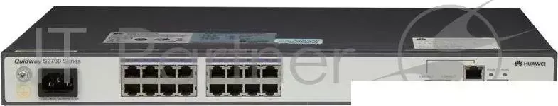 Коммутатор HUAWEI S2700 18TP SI AC Mainframe 16 FE RJ45,2 GE Combo,AC 110/220V S2700 18TP SI AC