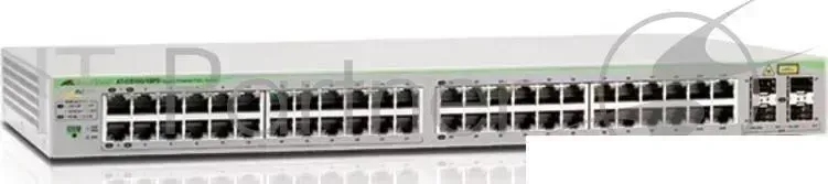 Коммутатор Allied Telesis AT GS950/48PS 50 настраиваемый 19U 48x10/100/1000BASE T 4x10/100/1000BASE T/Mini GBIC SFP