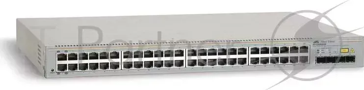 Коммутатор Allied Telesis 48 port 10/100/1000TX WebSmart switch with 4 SFP bays