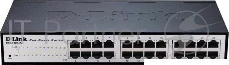 Коммутатор D-LINK D Link DES 1100 24 L2 Smart 24x10/100BASE TX