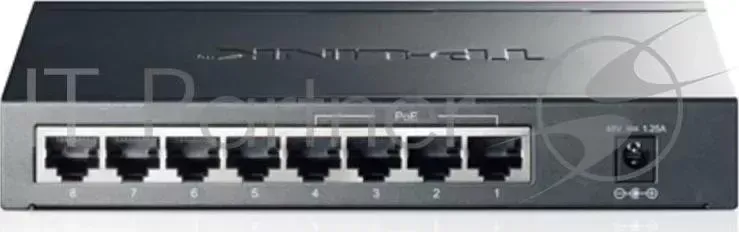 Коммутатор TP-LINK SMB TL-SG1008P 8-port Gigabit Switch с 4 портами РоЕ