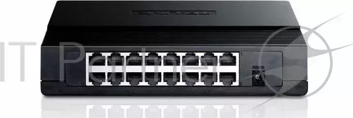 Коммутатор TP-LINK SMB TL-SF1016D 16-port 10/100M Desktop Switch, 16 10/100M RJ45 ports, Plastic case