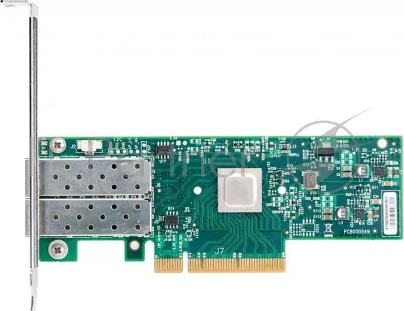 Сетевая карта ConnectX-4 Lx EN network interface card, 25GbE dual-port SFP28, PCIe3.0 x8, tall bracket, SR-IOV, TCP/UDP, MPLS, VxLAN, NVGRE, GENEVE, i MELLANOX Lx EN i