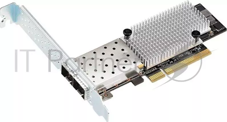 Сетевая карта PEB-10G/57840-2S 10GbE SFP+ Network Adapter, Fiber, Dual Port, BCM 57840S, PCI-E Gen3 x8, PXE boot, iSCSI boot