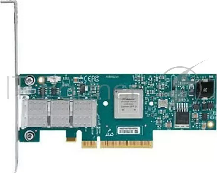 Сетевая карта Mellanox MCX353A-FCBT ConnectX-3 VPI adapter card, single-port QSFP, FDR IB (56Gb/s) (MCX353A-FCBT) MELLANOX Infiniband MCX353A FCBT Single Port /40/56GbE, PCI E x8