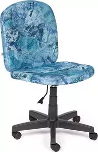 Кресло офисное TetChair STEP ткань карта на синем