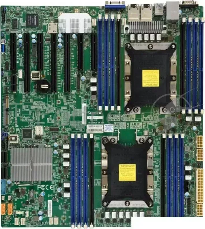 Материнская плата Supermicro Motherboard ATX Intel C624 Chipset Dual Socket P (LGA 3647) for Intel Xeon Scalable Processors
