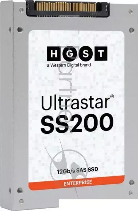 Жесткий диск SSD Server HGST ULTRASTAR SS200 (2.5in 15.0MM 3200GB SAS MLC RI-3DW/D CRYPTO-D) SKU: 0TS1387 HITACHI 2.5in RI 3DW/D CRYPTO D