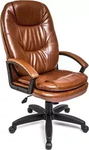 Кресло офисное Алвест AV 121 PL (681 Н) МК эко кожа 220 коньяк