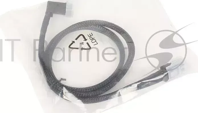 Кабель SAS SFF8643 угловой SFF8087 , 85cm MSHD43R87 085M разъемы SFF8643 угловой to SFF8087, 85cм.
