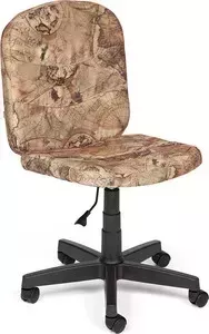 Кресло офисное TetChair STEP ткань, карта на бежевом