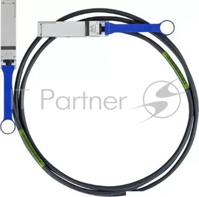 Кабель Mellanox® passive copper cable, ETH 40GbE, 40Gb/s, QSFP, 1m MELLANOX 1m