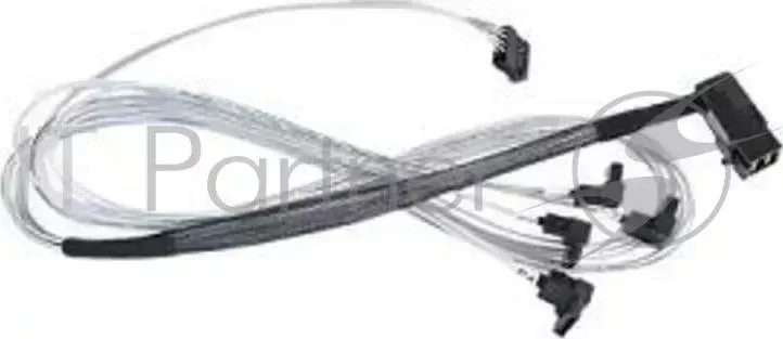 Кабель Adaptec ACK I rA HDmSAS 4rASATA SB 0.8M SAS внутр., 80см., разъемы SFF8643 угловой to 4*SATA угловой SideBand