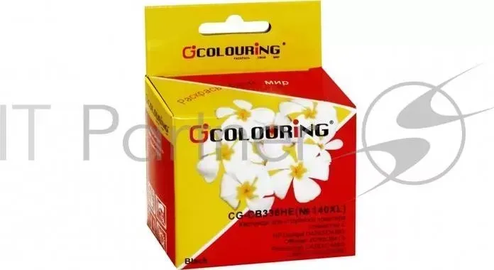 Картридж CG-CB338HE №141XL для принтеров HP DJ D4263/D4363/Officejet J5783/J6413/Photosmart C4283/C4483/C4583/C5283C/D5363 Color водные COLOURING HP DJ