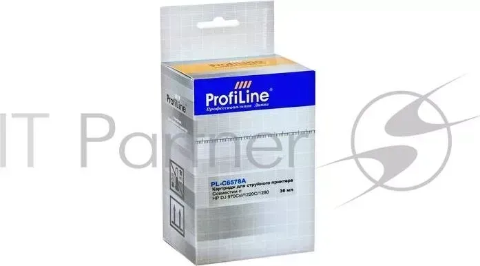 Картридж PL-C6578A для принтеров HP DJ 970Cxi/1220С/1280/6122 Color водные PROFILINE HP DJ ProfiLine