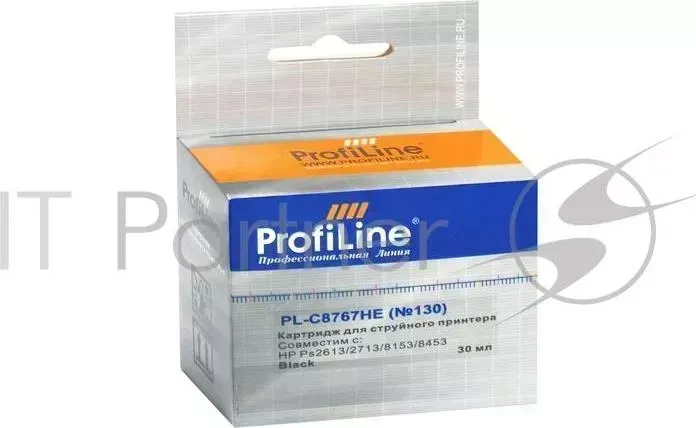 Картридж PL-C8767HE №130 для принтеров HP PS2613/2713/8153/8453/K7103 Black пигмент PROFILINE HP ProfiLine