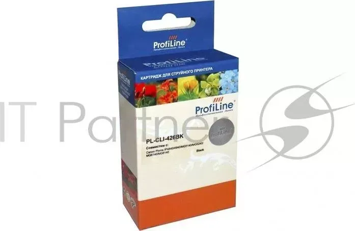 Картридж PL-CLI-426BK с чипом для принтеров Canon Pixma IP4840/MG5140/MG5240/MG6140/MG8140 Black водн PROFILINE с ProfiLine