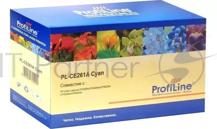 Картридж PL-CE261A для принтеров HP CLJ CP4525DN/CP4525N/CP4525XH Cyan 11000 копий PROFILINE HP ProfiLine