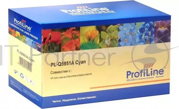 Картридж PL-Q5951A для принтеров HP Color LJ 4700/4700n/4700dn/4700dtn Cyan 10000 копий PROFILINE HP LJ ProfiLine