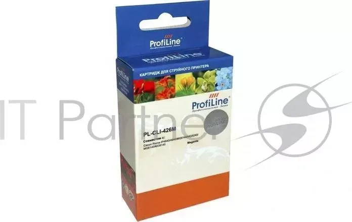 Картридж PL-CLI-426M с чипом для принтеров Canon Pixma IP4840/MG5140/MG5240/MG6140/MG8140 Magenta водн PROFILINE с ProfiLine