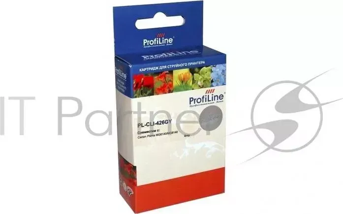 Картридж PL-CLI-426GY с чипом для принтеров Canon Pixma MG6140/MG8140 grey водн PROFILINE с ProfiLine