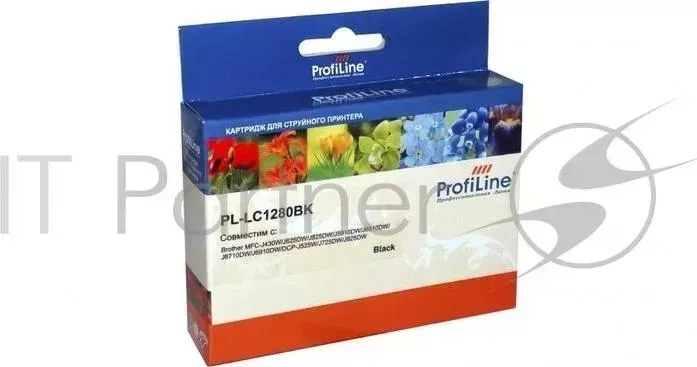 Картридж для Brother LC1280BK MFC-J6510DW/6710DW/6910DW Black водн PROFILINE ProfiLine