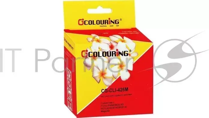 Картридж CG-CLI-426M для принтеров Canon IP4840/MG5140/MG5240/MG6140/MG8140 Magenta с чипом водн COLOURING с