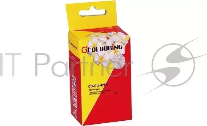 Картридж CG-CLI-426C для принтеров Canon IP4840/MG5140/MG5240/MG6140/MG8140 Cyan с чипом водн COLOURING с