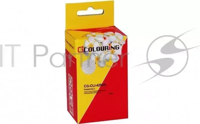 Картридж CG-CLI-426BK для принтеров Canon IP4840/MG5140/MG5240/MG6140/MG8140 Black с чипом водн COLOURING с