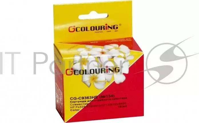 Картридж CG-C9363HE №134 для принтеров HP PS325/375/2613/2713/8153/8453/7103 Color водные COLOURING HP