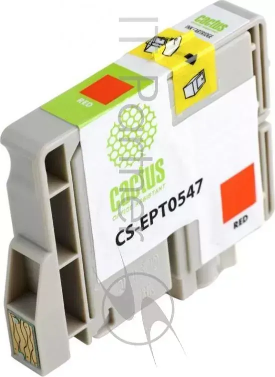 Картридж струйный CACTUS CS EPT0547 красный для Epson Stylus Photo R800/ R1800 16,2ml