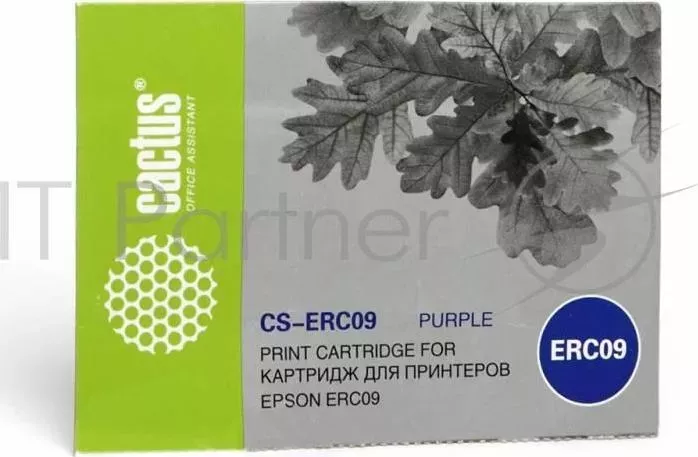 Картридж матричный CACTUS CS ERC09 для Epson ERC09, ресурс 280 000 зн, purple