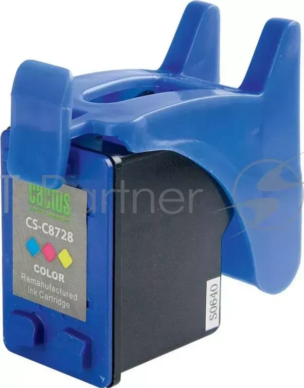 Картридж струйный CACTUS CS-C8728 многоцветный для №28 HP DeskJet 3320/3325/3420/3425/3520/3535/3550
