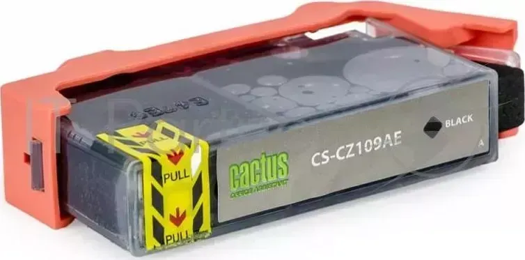 Картридж струйный CACTUS CS CZ109AE черный для 655 HP DJ IA 3525/5525/4515/4525 21,6ml