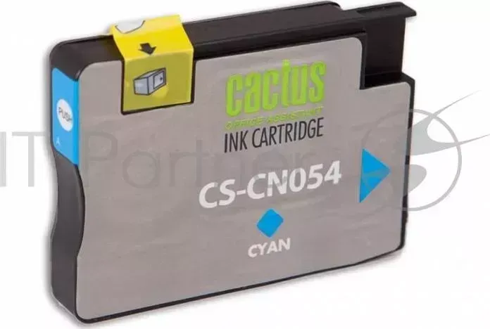 Картридж струйный CACTUS CS CN054 голубой для 933 HP OfficeJet 6600 14ml