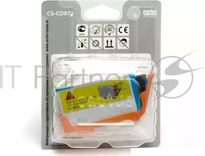 Картридж струйный CACTUS CS CD972 синий для 920XL HP Officejet 6000/6500/7000/7500 11ml