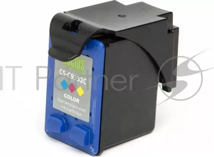 Картридж струйный CACTUS CS C9352C трехцветный для 22XL HP DeskJet 3920/3940/D1360/D1460/D1470/D156