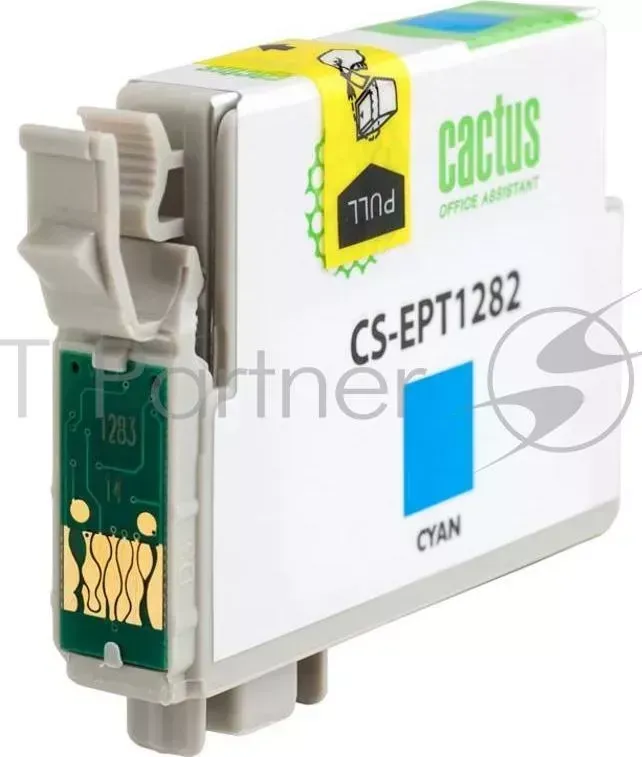 Картридж струйный CACTUS CS EPT1282 голубой для Epson Stylus S22/SX125/SX420/SX425 7ml