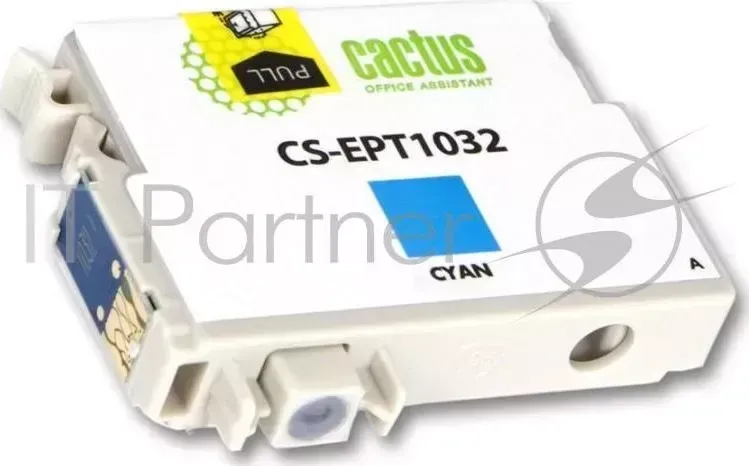 Картридж струйный CACTUS CS EPT1032 голубой для Epson Stylus Office T1100/TX510/TX510fn 14ml