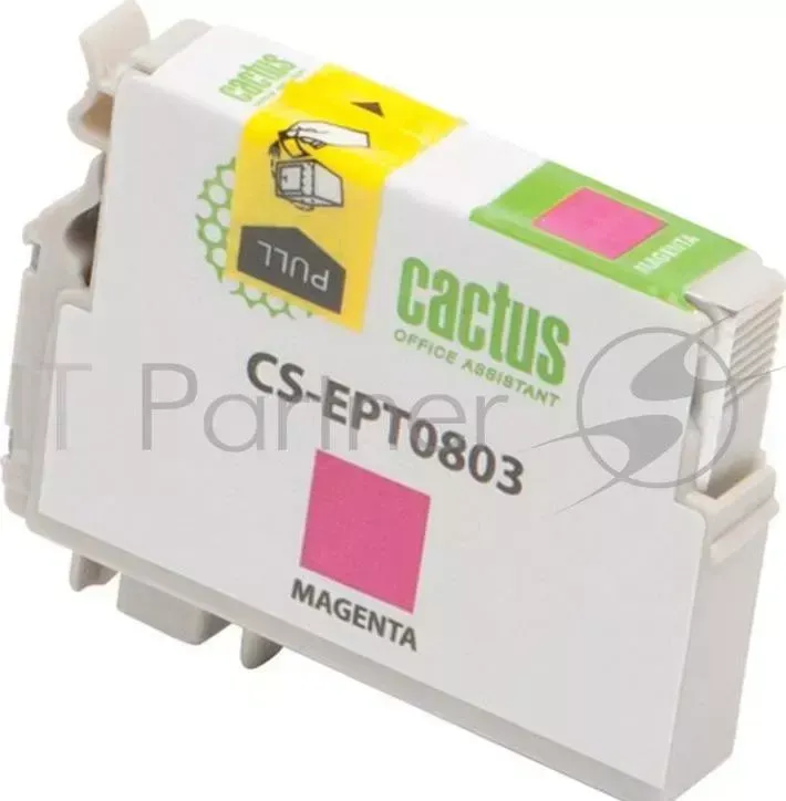 Картридж струйный CACTUS CS EPT0803 пурпурный для Epson Stylus Photo P50 11,4ml
