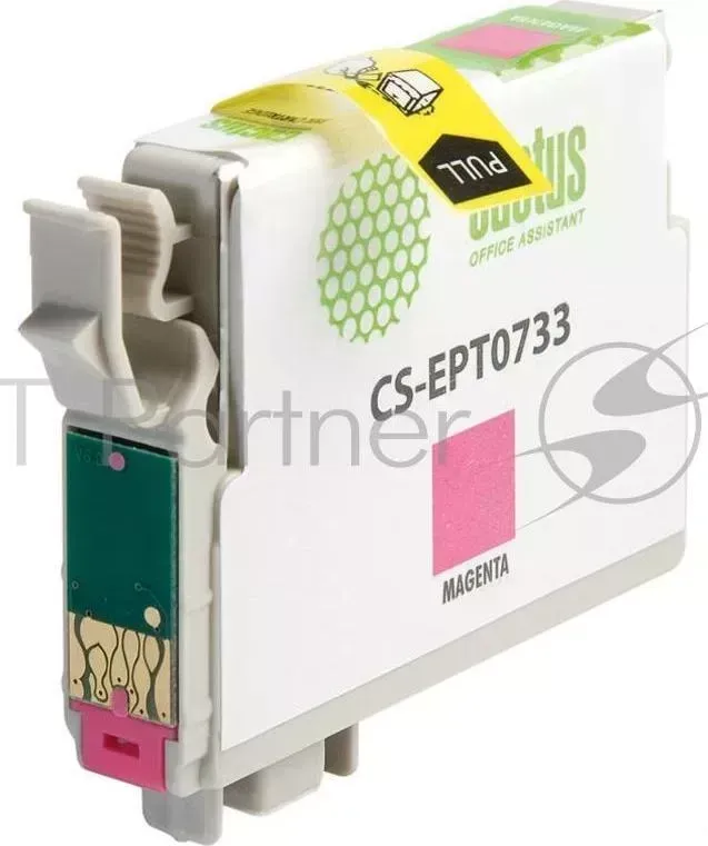 Картридж струйный CACTUS CS EPT0733 пурпурный для Epson Stylus С79/ C110/ СХ3900/ CX4900 11,4ml