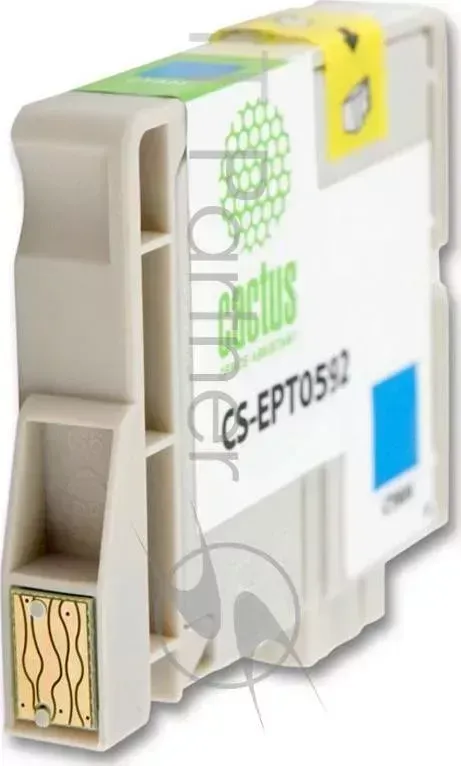 Картридж струйный CACTUS CS EPT0592 голубой для Epson Stylus Photo R2400 14,8ml